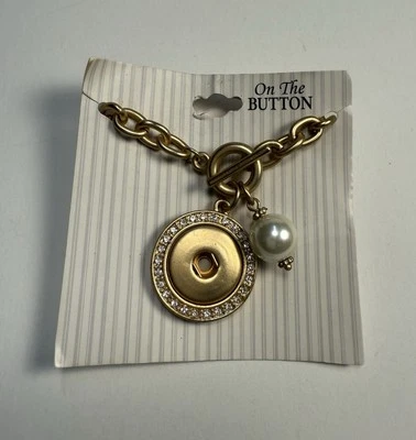 On The Button Bracelet Choose LSU Or Ole Miss Button New Officially Licensed SEC - Image 1 of 4