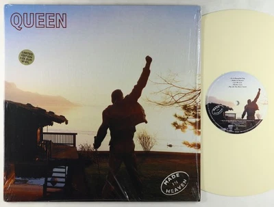 Queen - Made In Heaven LP - Parlophone EU White Wax Ltd. VG++ Shrink 3 Posters Foto 1 de 2