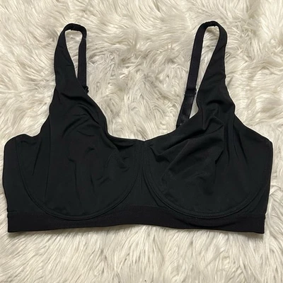 Natori 38D Sports Bra Black Recharge Underwire Back Closure 7543241 - Image 1 of 4