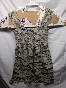 No Boundaries Tank Top Size Junior L 11/13 Camouflage - Bild 1 von 3