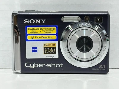 Sony Cyber-Shot DSC-W90 8.1 MP 3x Optical Zoom Compact Digital Camera Read Desc. - Image 1 of 4