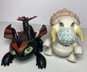 How To Train Your Dragon Bewilderbeast & Toothless Defenders of Berk 2" Figures - Picture 1 of 6