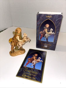 Vintage 1993 Roman Fontanini Erbstück Krippenfigur Aaron mit Box & Story Card - Bild 1 von 2