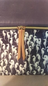 Sea Horses Design Tackle & Tide Crossbody Bag Preowned - Picture 1 of 22