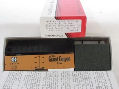 InterMountain/LONGS  ATSF RR-27 Reefer  "GRAND CANYON" #34754   NIB - Image 1 of 3