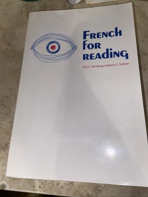 French for Reading : A Programmed Approach for Graduate Degree 1968 Paperback - Image 1 of 4