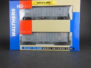 HO SCALE WALTHERS 932-23725 MILWAUKEE ROAD 50' AIRSLIDE COVERED HOPPER 2-PK RTR - Picture 1 of 2