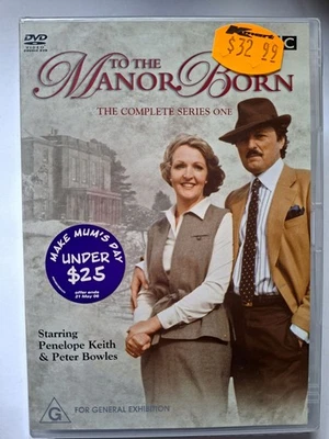 To the Manor Born : Series 1 [2 DVD Set] Region 4, Brand New & Sealed, FREE Post - Image 1 of 4