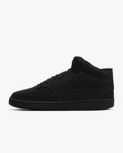 Nike Court Vision Mid Entrenadores Hombre Negro Talla UK 6 (Ref302) - Imagen 1 de 5