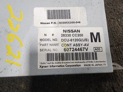 Chassis ECM Driver Assist Behind Dash Monitor Fits 06 INFINITI QX56 414662 - Imagem 1 de 4