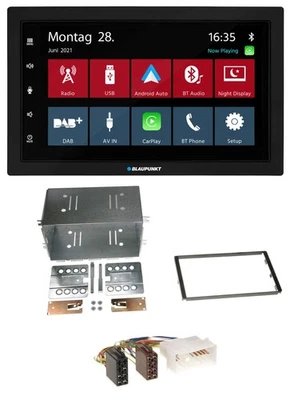 Blaupunkt MP3 Bluetooth DAB 2DIN USB Autoradio für Kia Optima Magentis 05-10 - Bild 1 von 4
