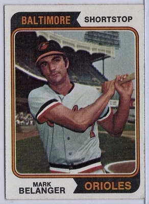 1974 Topps #329 Mark Belanger in EX Condition Orioles - Image 1 of 2