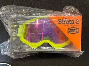 Strata 2 Super Vision System Motorcross Riding Goggles Factory Sealed - Picture 1 of 3