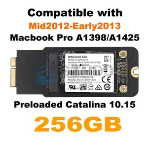 256GB SSD For MacBook Pro 13” Retina A1425 Late 2012 Early 2013 EMC2557 EMC2672 - Picture 1 of 7