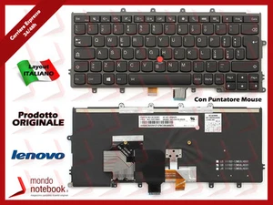 Tastiera Notebook Lenovo Thinkpad X240 X240S X240I X250 X260 X230S (Retroill) IT - Afbeelding 1 van 1