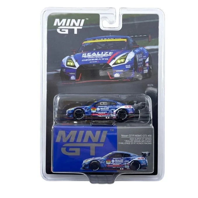 Modellino Auto Mini GT 1/64 Nissan GT-R Nismo GT3 Kondo Racing #56 Super GT S... - Immagine 1 di 1