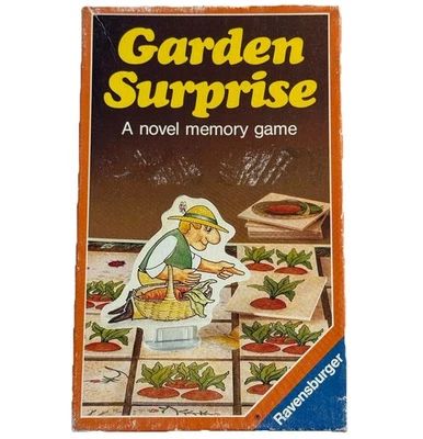 RARE & Vintage "Garden Surprise" Memory Game by Ravensburger - 1986 - Complete - Image 1 of 4