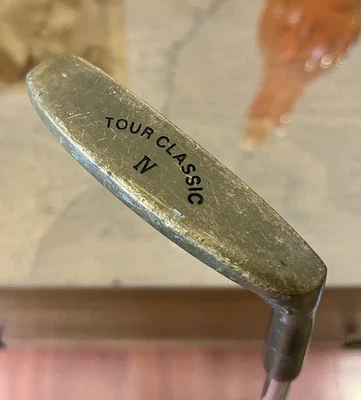 Vintage Brass Tour Classic IV Putter RH 35” - Image 1 of 4