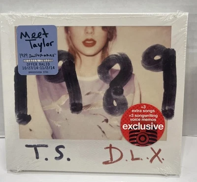 Taylor Swift 1989 Deluxe Edition CD Target Exclusive 3 Bonus Tracks NEW NOS - Image 1 of 4