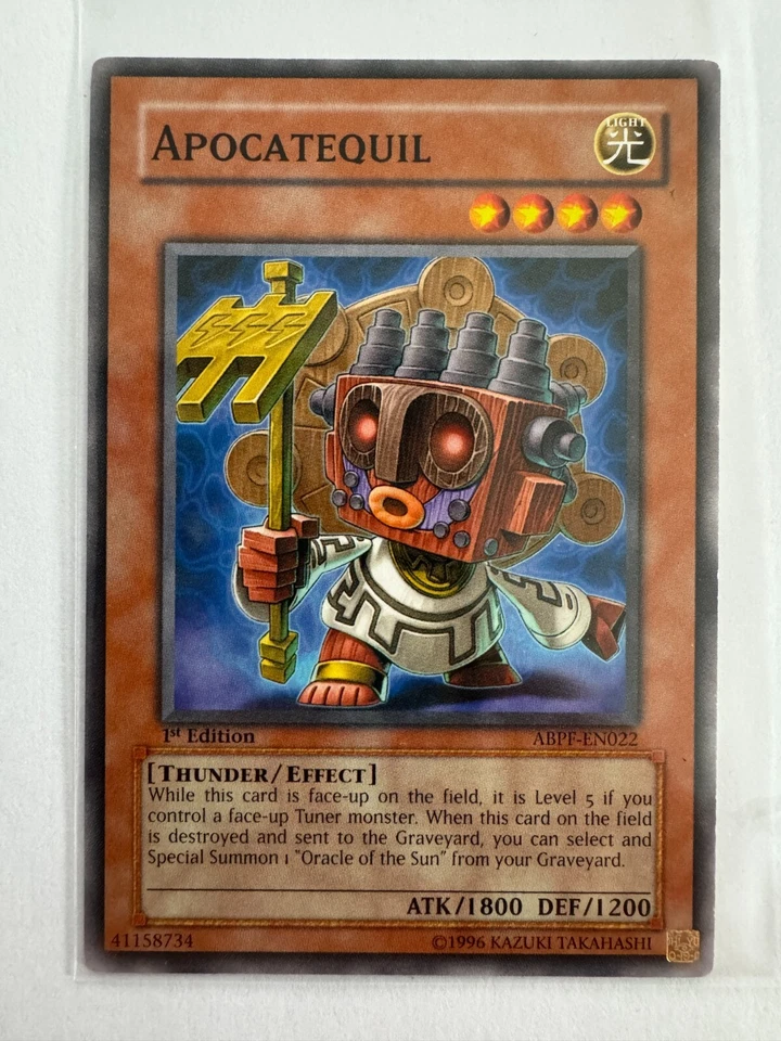 Apocatequil ABPF-EN022 Absolute Powerforce 1st Edition NM - Image 1 of 1