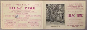 King's Theatre, Glasgow Schottland ~1937 Programm ""Fliederzeit"" mit Oldham, D'Oisly - Bild 1 von 2