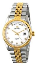 ORIENT "President" Classic Automatic Sapphire Watch Two Tone Gold SEV0J002W