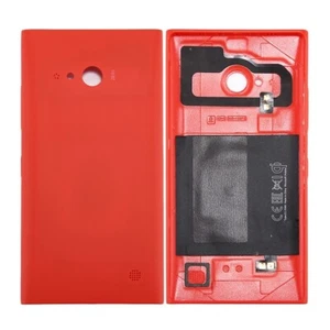 for Nokia Lumia 735 Solid Color NFC Battery Back Cover (Red) - Picture 1 of 6