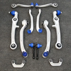 Front Upper Lower Control Arms Suspension For 2004-11 Audi A6 C6 4F2 4F5 2.0 2.7 - Picture 1 of 9