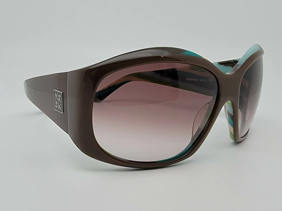 Missoni MI58402 Auburn Sherbet Frame Brown Gradient Lens Sunglasses 62-16-125 - Image 1 of 4