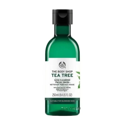 The Body Shop Tea Tree Skin Clearing Facial Wash – Purifying Vegan Face Wash For - Image 1 of 4