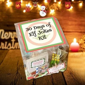 Elf Activities Elf Kit 24/30 Days of Christmas Christmas Countdown - Picture 1 of 14