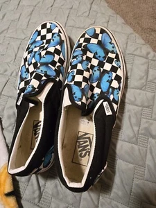 Butterfly Vans Size 9 - Picture 1 of 6