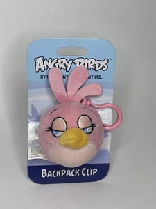 Neu mit Etikett Angry Birds Stella rosa Vogel Rucksack Clip selten - Bild 1 von 6