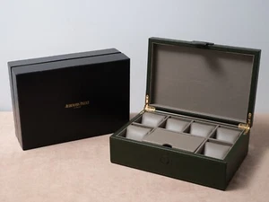 Estuche de cuero para 6 relojes Audemars Piguet para coleccionistas SOLO VIP ultra raro - Imagen 1 de 20