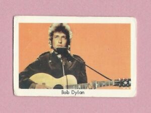 1965-68 Dutch Gum Card Popbilder Bob Dylan