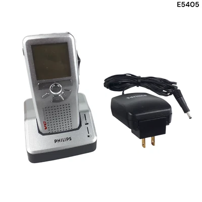 Philips LFH 9600 Digital Pocket Memo W/ Docking Station and Charger E5405 - Image 1 of 4