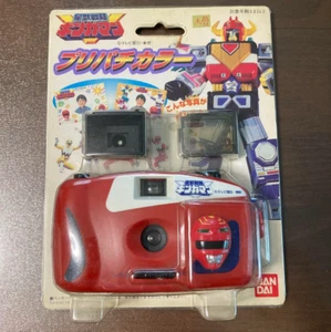 Macchina fotografica giocattolo Bandai Puri Pachi Color Gingaman Power Rangers prodotta nel 1998 mai aperta - Foto 1 di 2