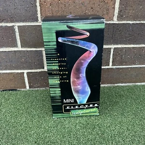 Vintage 90s Mini Electra Sculptured Spiral Plasma Art - NEW - Picture 1 of 4
