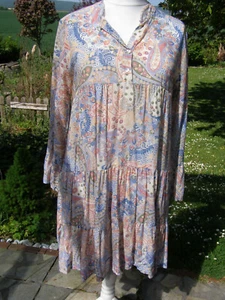luftiges Sommerkleid *figurfreundlich* A-Linie * 38/40/42 * Viskose * wie neu - Bild 1 von 8