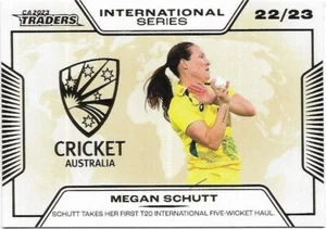 2023 / 24 Cricket Traders International Album card (ISA26) Megan SCHUTT 39/50 - Picture 1 of 1