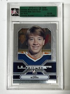 2012-13 ITG Ultimate Memorabilia 12th edition Silver Jari Kurri /30