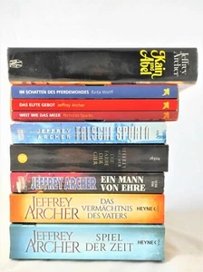 😃 10x Jeffrey Archer Bücherpaket Sammlung Romane Clifton Saga Kain Abel Spuren - Bild 1 von 15