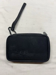 Nintendo DS Case Authentic 4” X 6” Black With Lanyard Zip - Picture 1 of 10