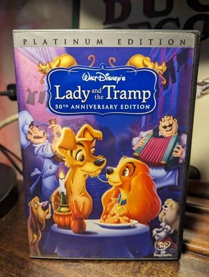 Walt Disney's Lady & the Tramp DVD 2-Disc Set: 50th Anniversary Platinum Edition - Image 1 of 4