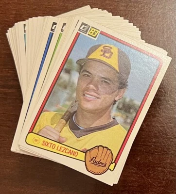 1983 Donruss Baseball Choose Your Card (#'s 499 to 660) - Image 1 of 4