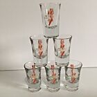 Southern Comfort Shot Glasses x 6 Quality Bomioli Rocco 34cl