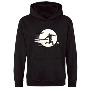 The Kick of Passion Slogan Unisex Printed Hooded Sweatshirt - Picture 1 of 17