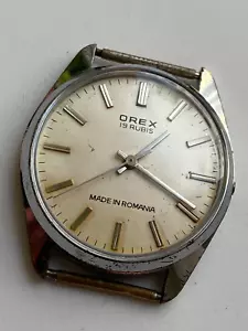RELOJ WILL VINTAGE HOMBRE PARA PIEZAS NO FUNCIONA OREX 19 RUBIS RUMANIA RRR - Imagen 1 de 11