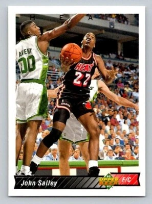 1992-93 Upper Deck John Salley #342 Miami Heat - Image 1 of 2