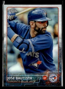 2015 Topps Chrome #137 Jose Bautista Refractor Near Mint - Picture 1 of 2
